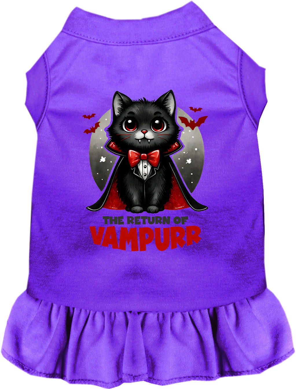 Vampurr Halloween Pet Dress - Image 6