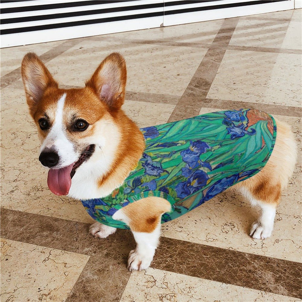 Van Gogh Irises Pet Vest - Image 2