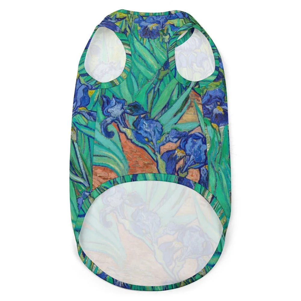 Van Gogh Irises Pet Vest - Image 3
