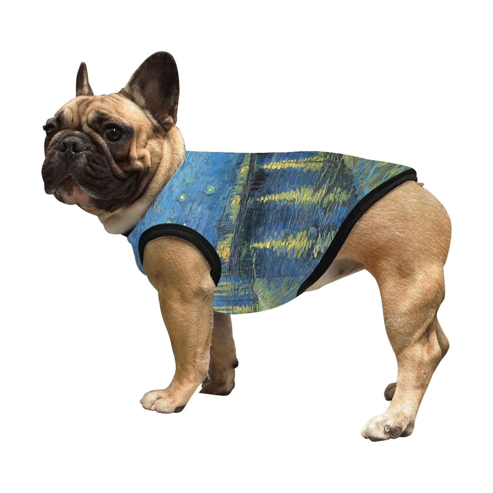 Van Gogh Starry Night Over The Rhone Tank Top - Image 2