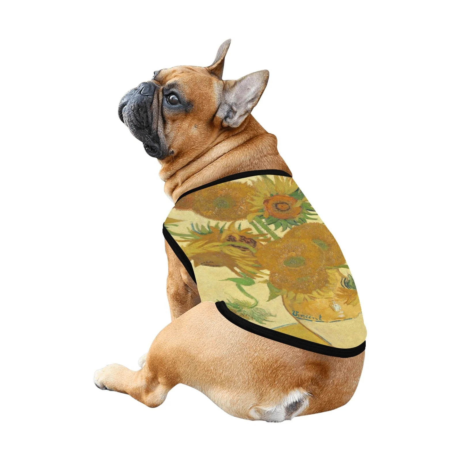 Van Gogh Sunflowers Tank Top - Image 4