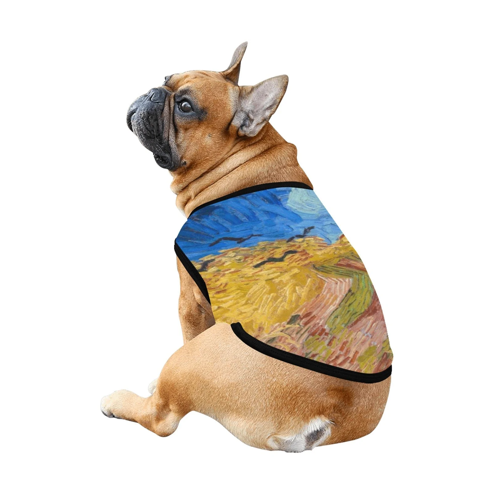 Van Gogh Wheatfield with Crows Tank Top - Image 4