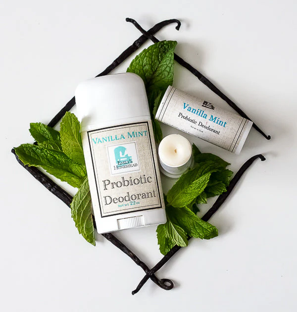 Vanilla Mint Probiotic & Magnesium Deodorant - Image 2