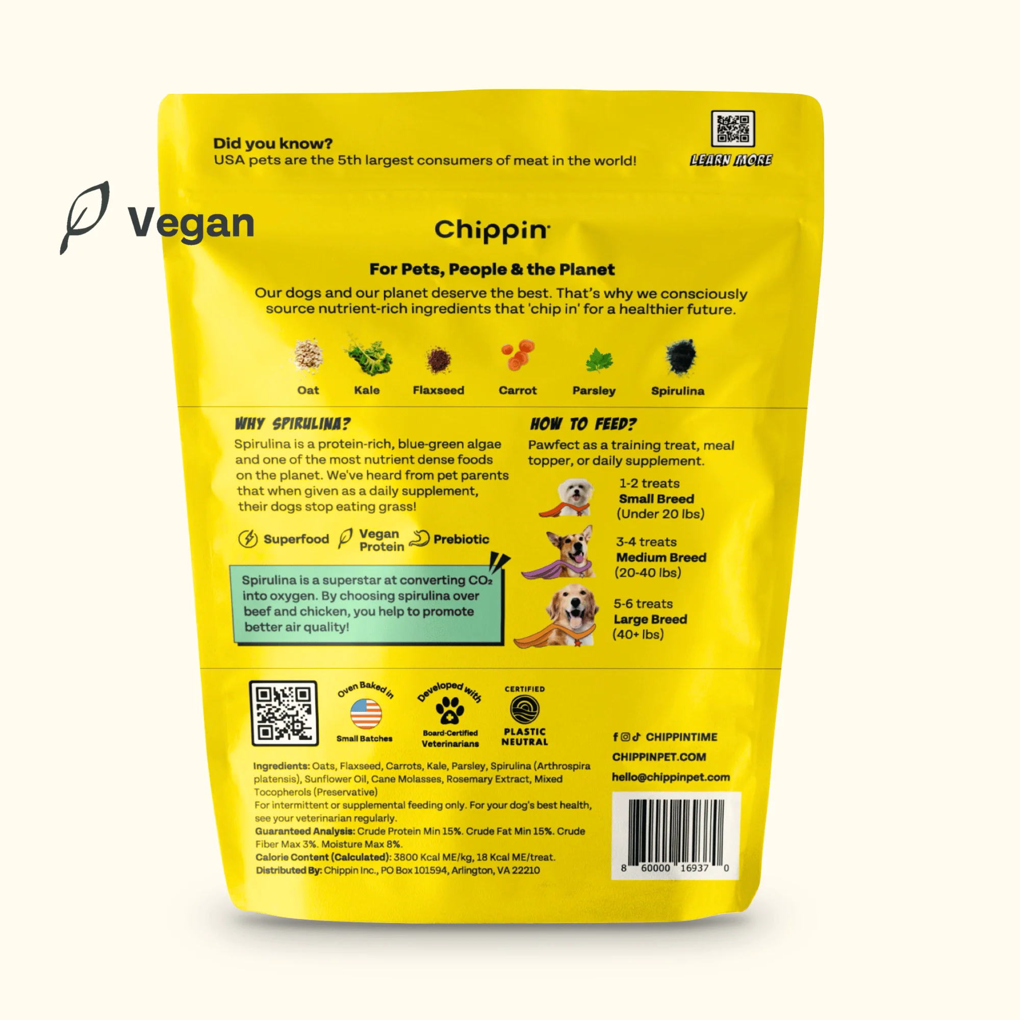 Veggie Dailies with Spirulina, 4-Pack - Image 2
