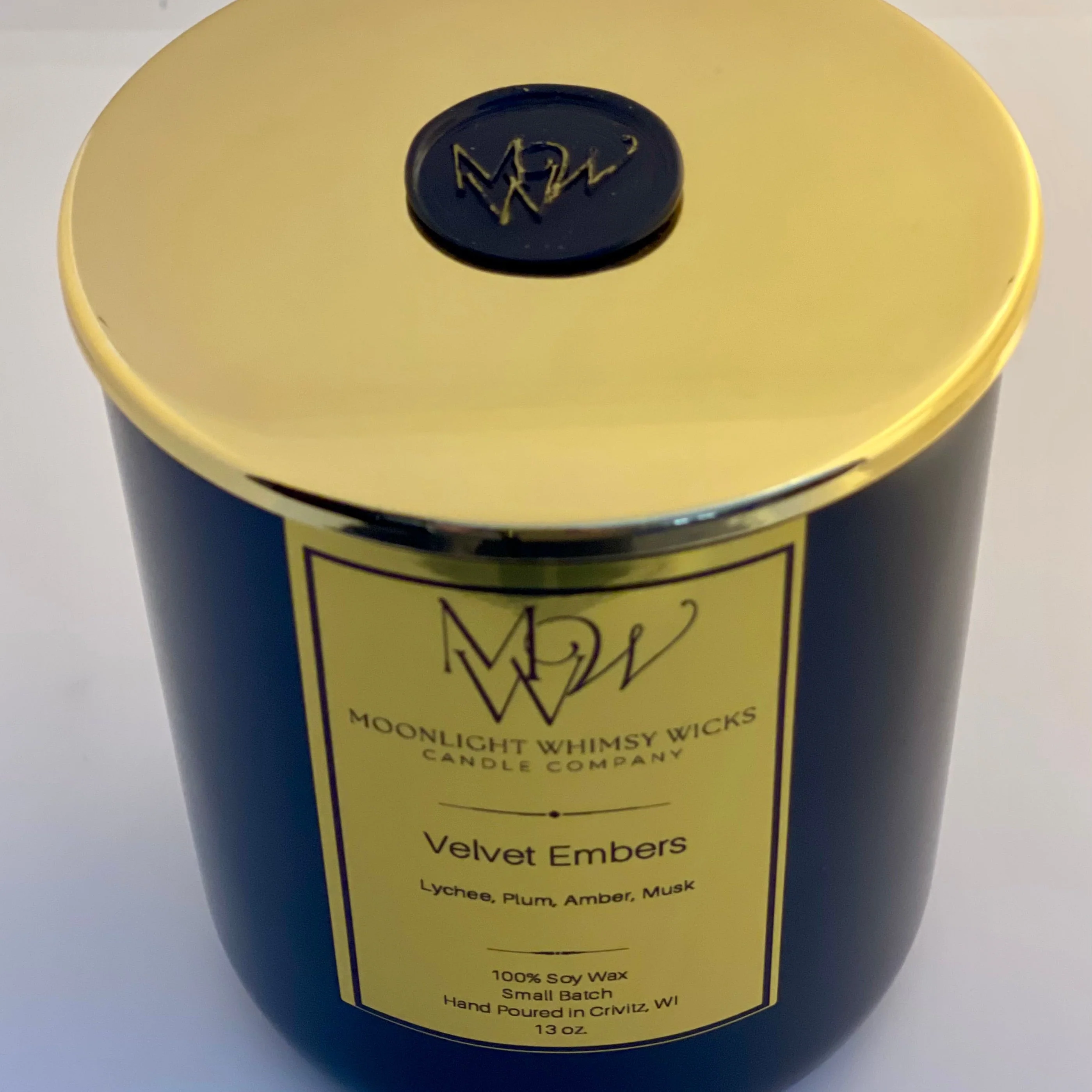 Velvet Embers | Luxury Soy Wax Candle - Image 4