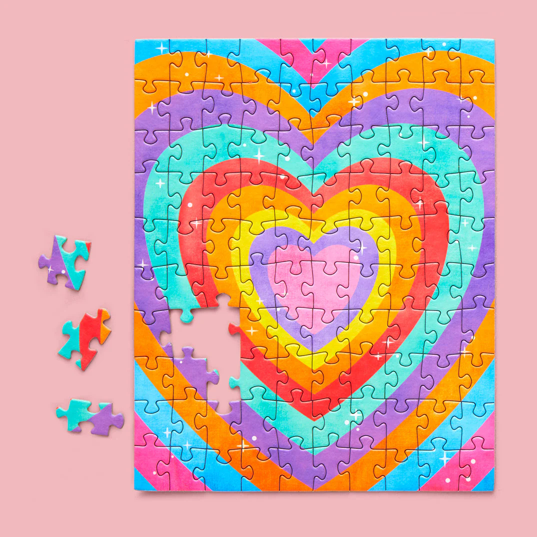 Velvet Heart 100 Piece Puzzle Snax - Image 2