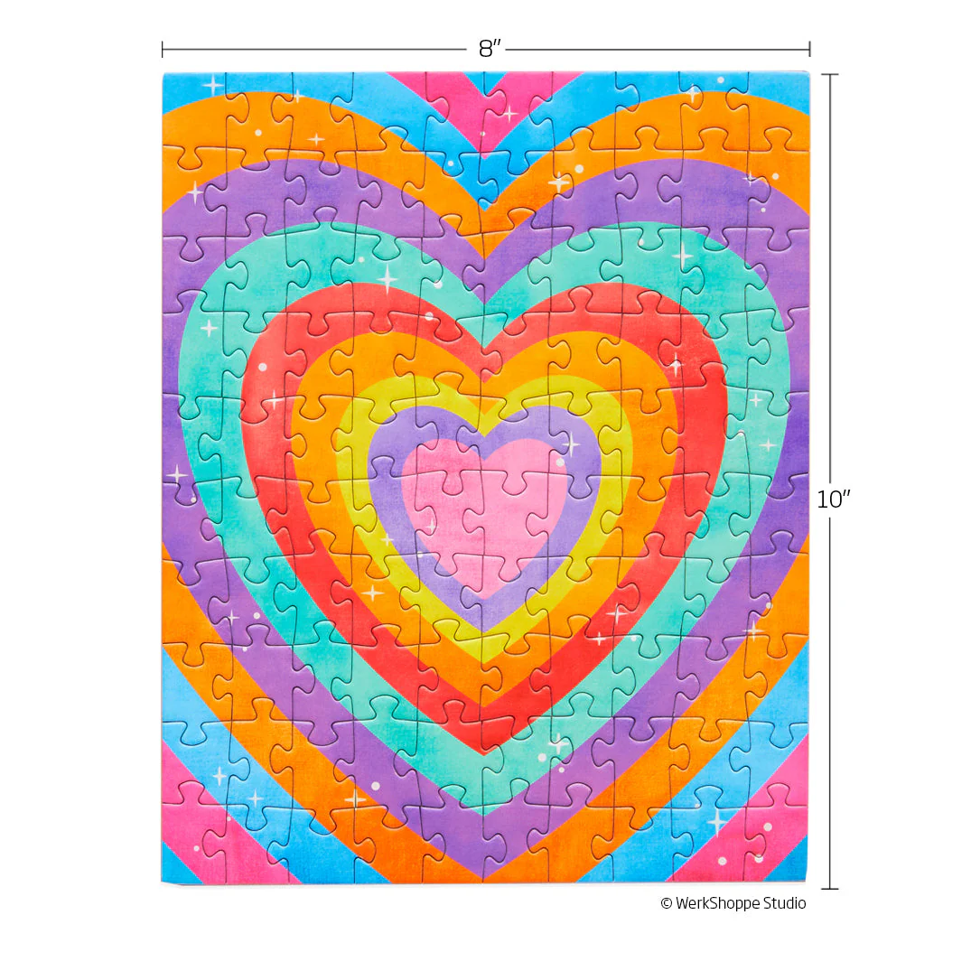 Velvet Heart 100 Piece Puzzle Snax - Image 4