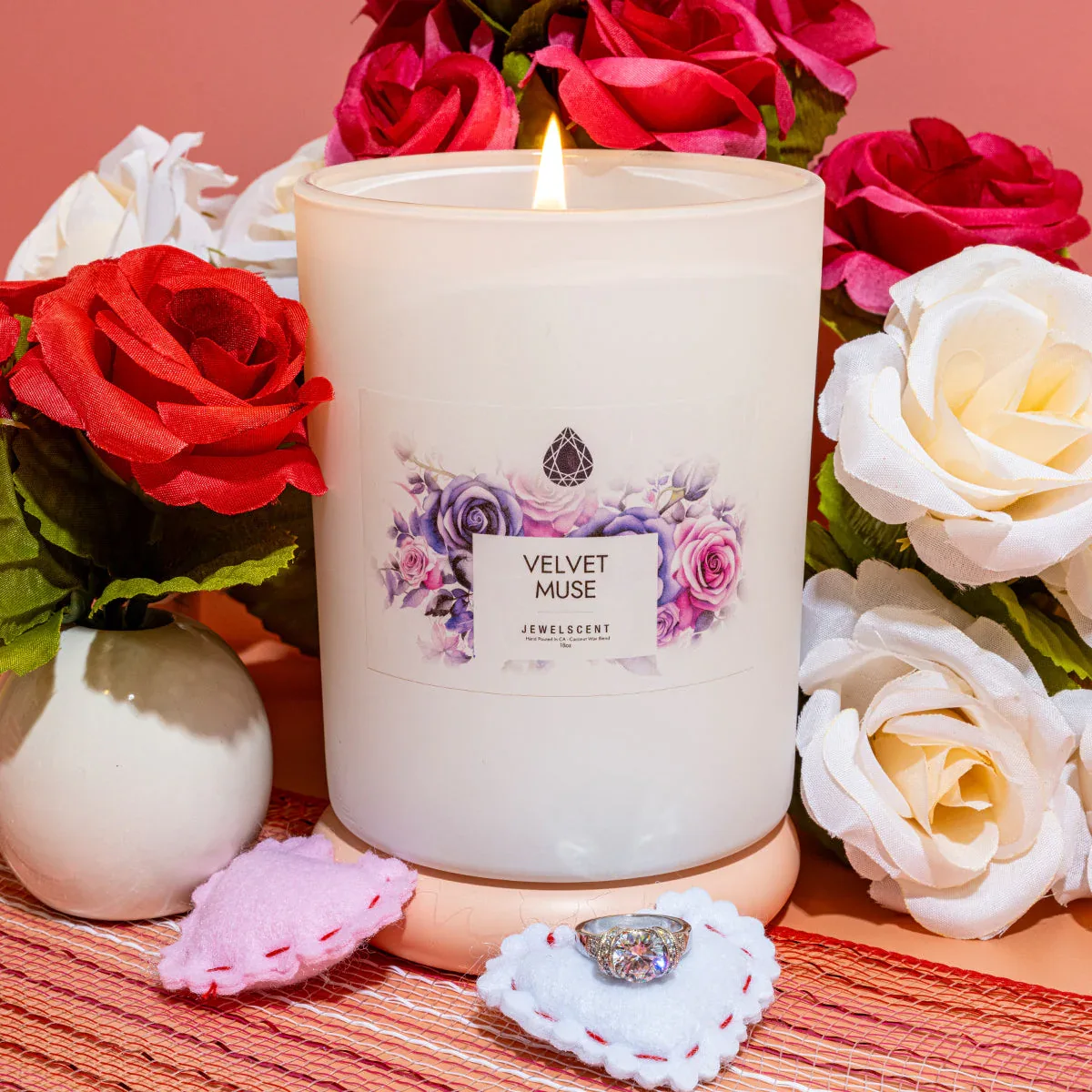 Velvet Muse 18oz Home Jewelry Candle - Image 3