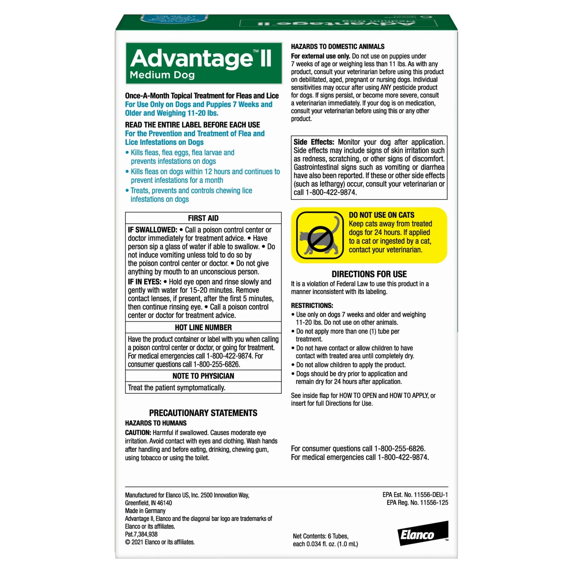 Vet-Recommended Flea Prevention for Medium Dogs 11-20 Lbs, 6-Monthly Treatments - Image 7
