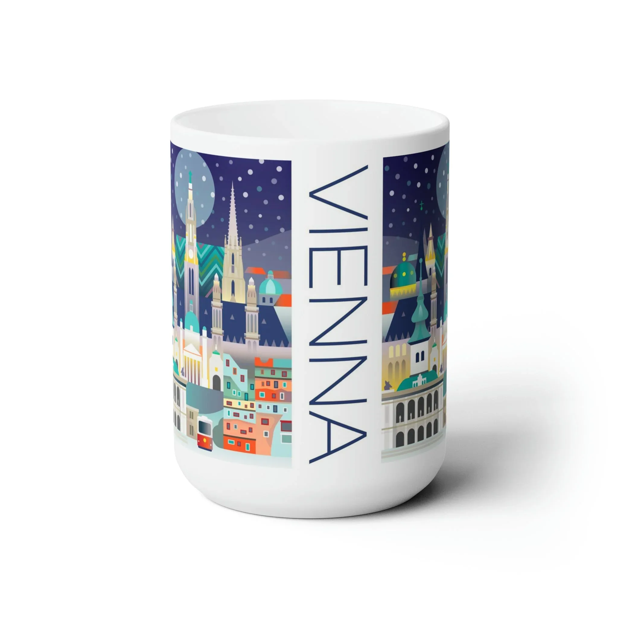 Vienna Ceramic Mug 11oz or 15oz - Image 2