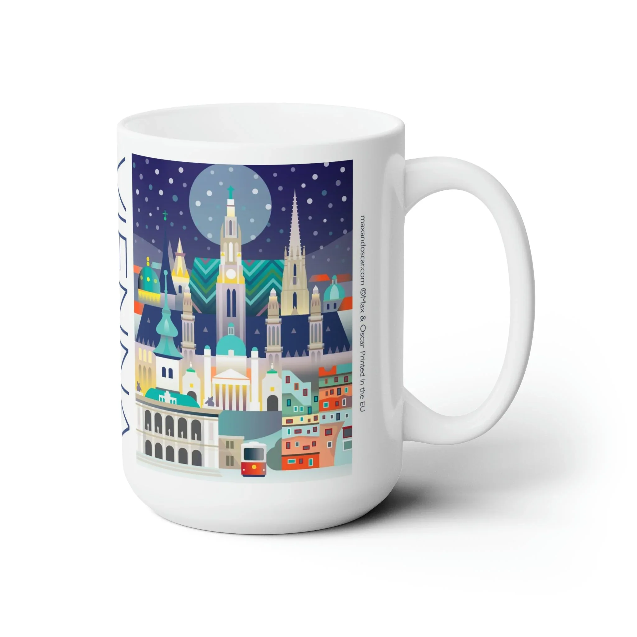 Vienna Ceramic Mug 11oz or 15oz - Image 3
