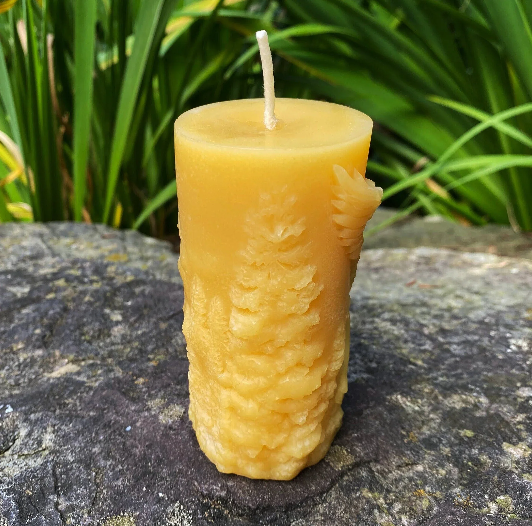 Viking Valkyrie Beeswax Pillar Candle - Image 2