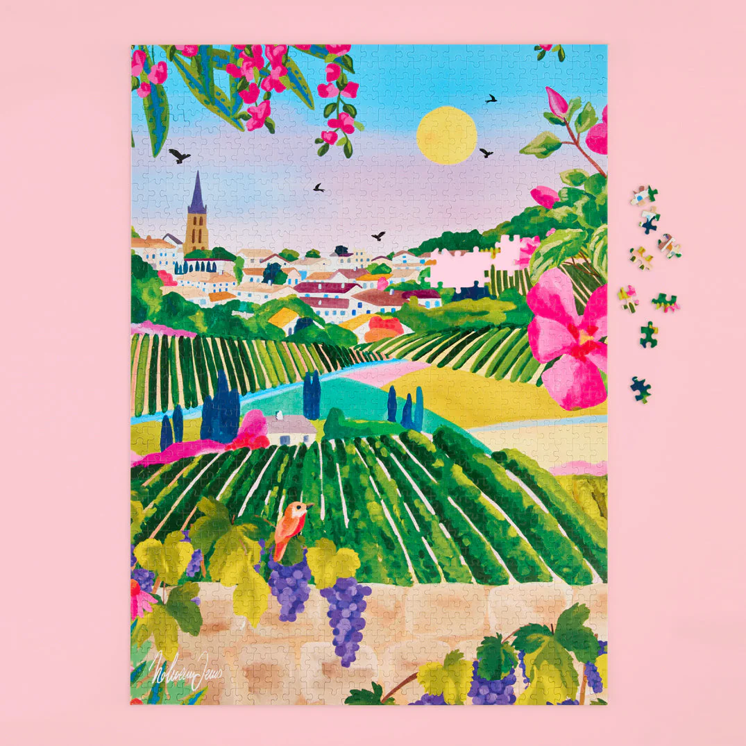 Village Vineyard 1000 Piece Puzzle - Image 2