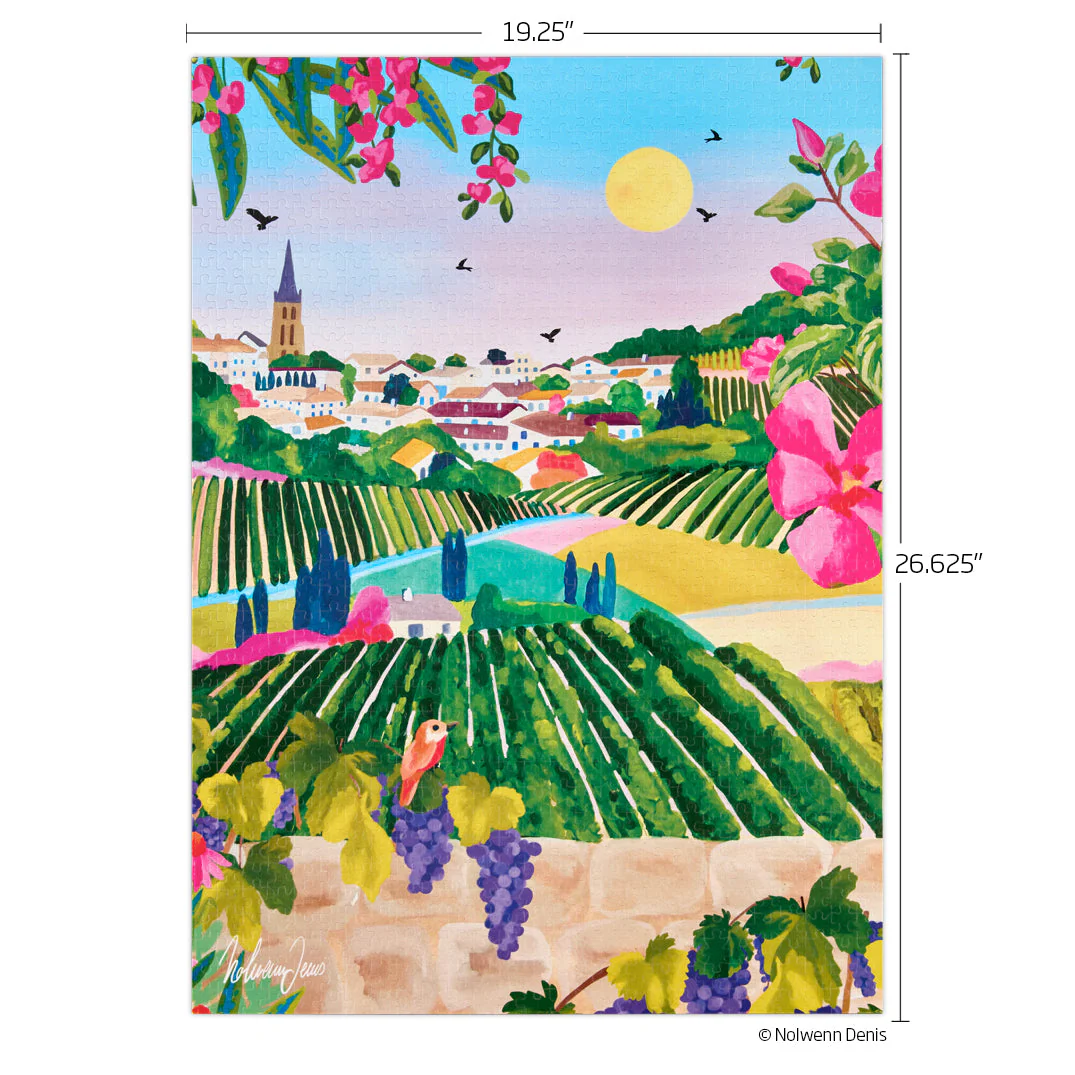 Village Vineyard 1000 Piece Puzzle - Image 5
