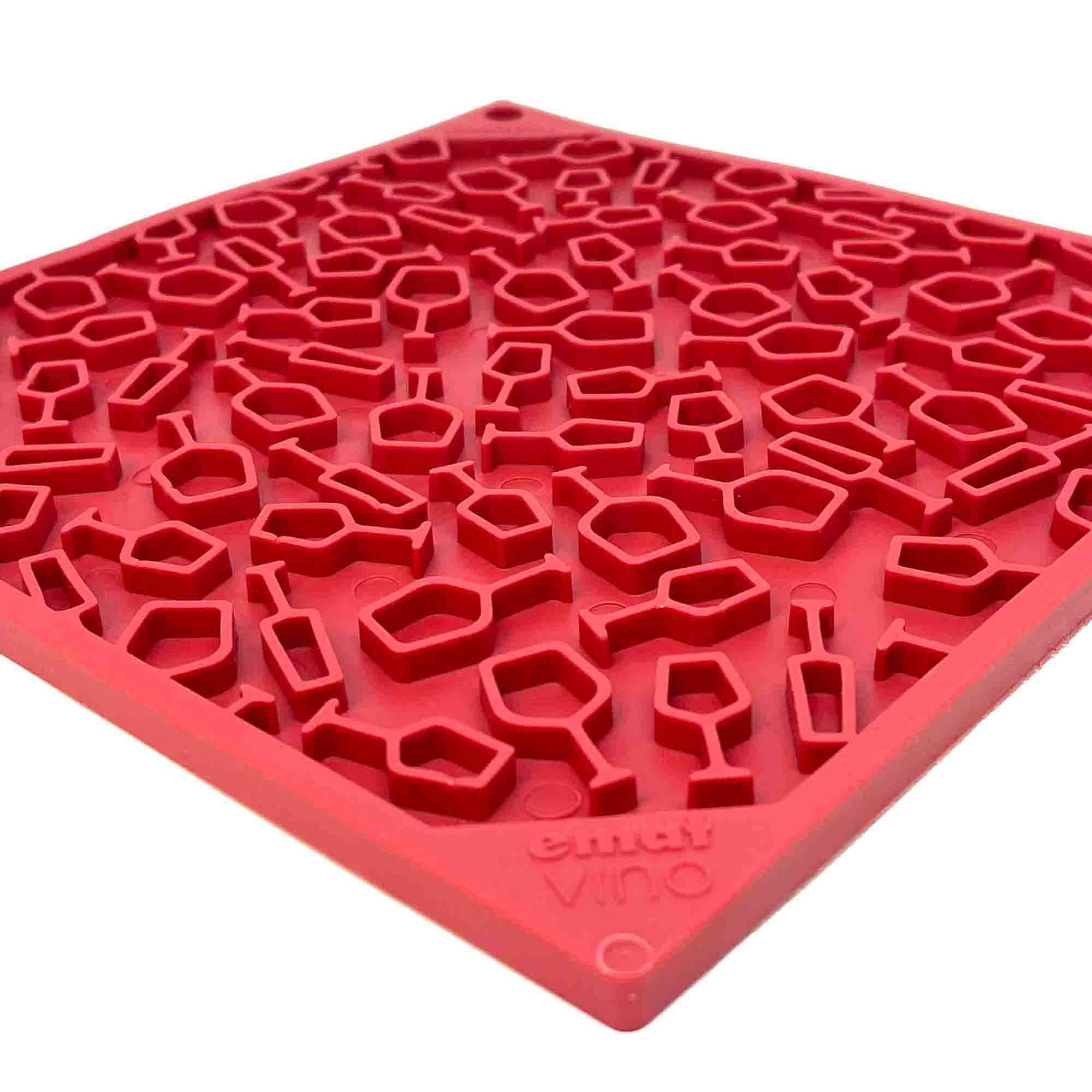 Vino Dog eMat - Enrichment Lick Mat For Dogs and Cats | Wine-Inspired Design| SodaPup - Image 8