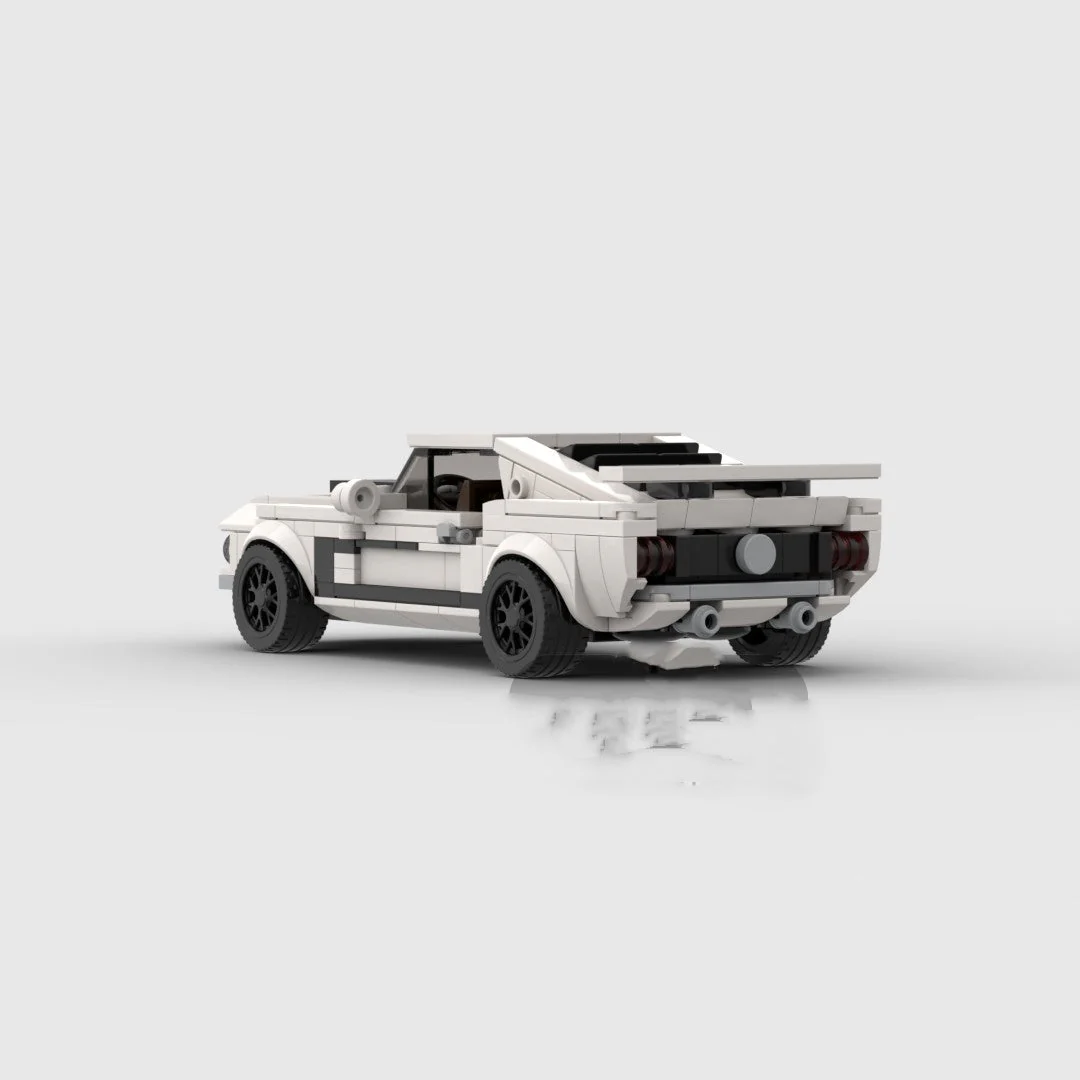 Vintage Ford Mustang Building Block Toys - Image 2