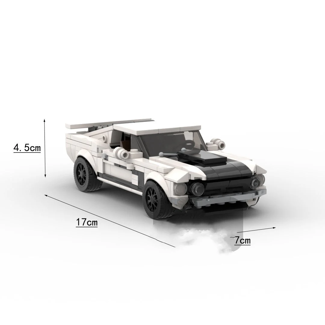 Vintage Ford Mustang Building Block Toys - Image 5