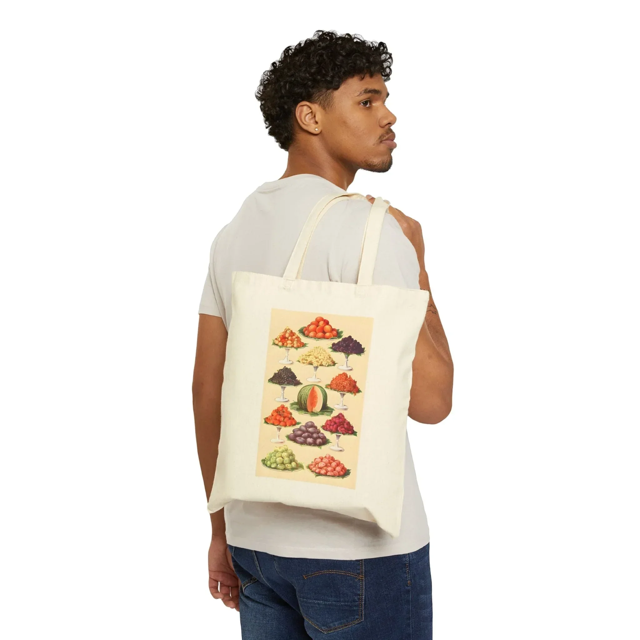 Vintage Fruit Tote - Image 3