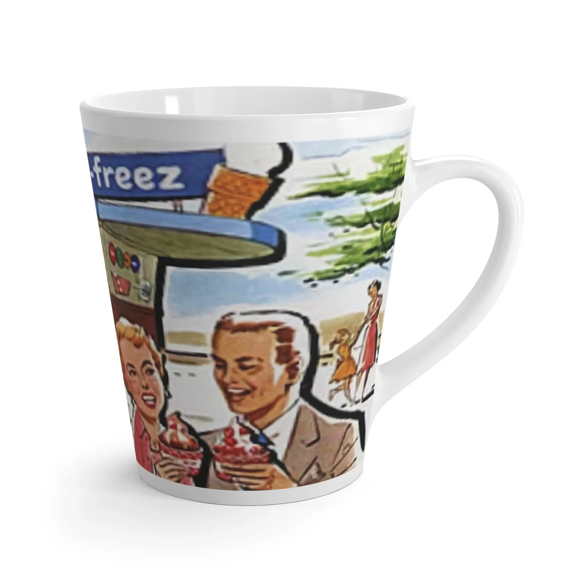 Vintage Tastee-Freeze Latte Mug - Image 3