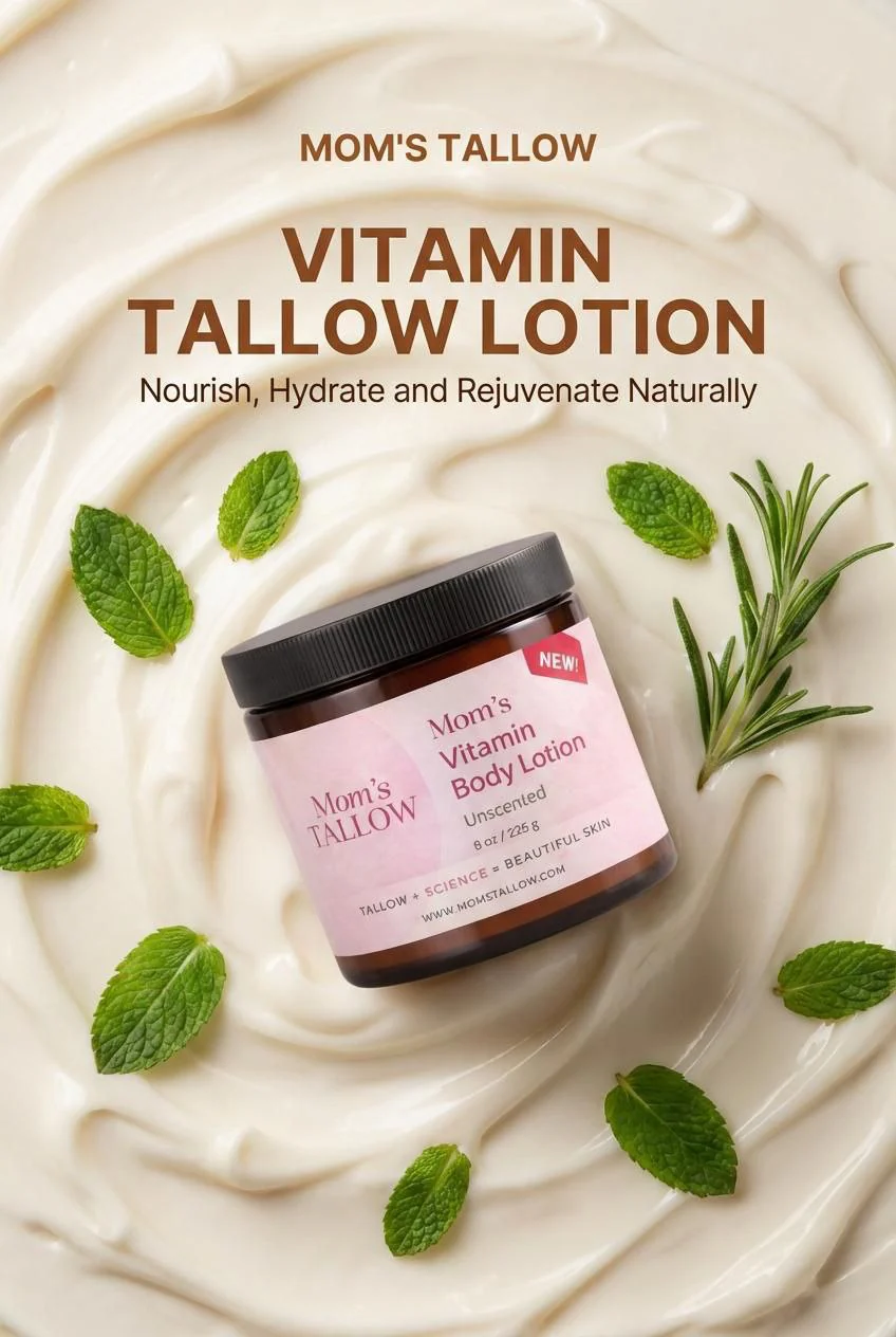 Vitamin-Infused Tallow Body Lotion - Image 2