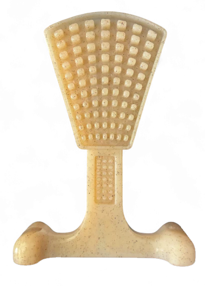 Waffle Tower Nylon Chew & Enrichment Toy | 2-in-1 for Aggressive Chewers | SodaPup - Image 2