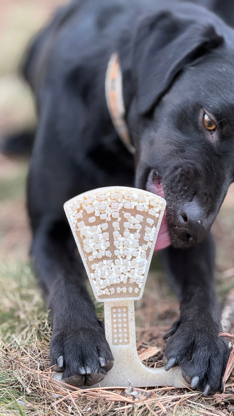 Waffle Tower Nylon Chew & Enrichment Toy | 2-in-1 for Aggressive Chewers | SodaPup - Image 5
