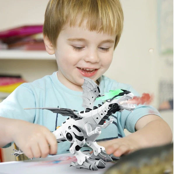 Walking Dragon Toy Fire Breathing Water Spray Dinosaur - Image 3