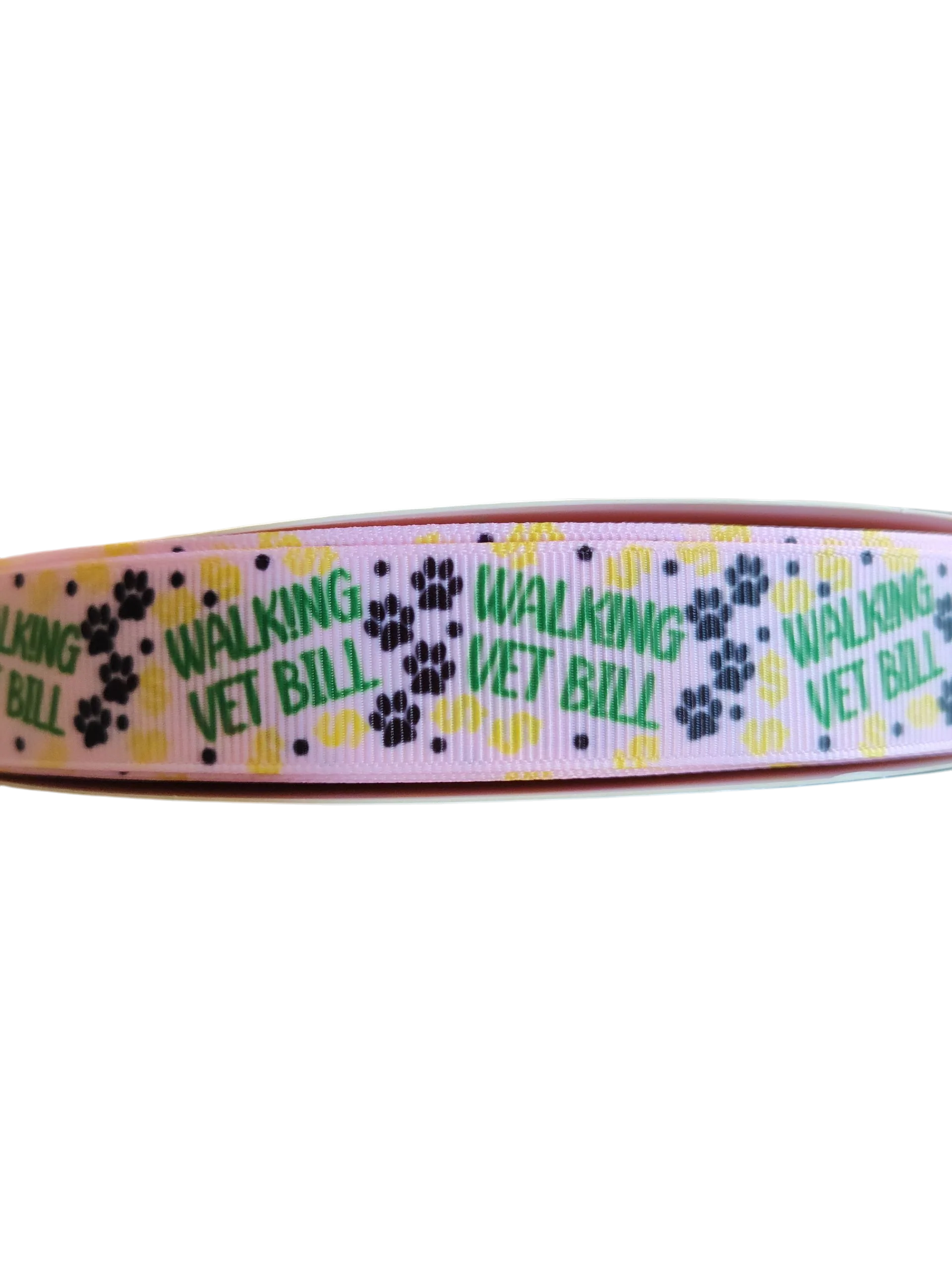 Walking Vet Bill Nylon Dog Collar - Image 2