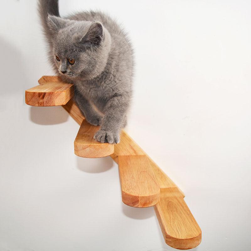 Wall-mounted Cat Climbing Ladder - Image 3