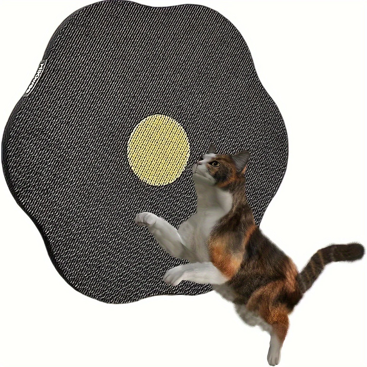 Wall-Mounted Floral Cat Scratcher – Durable & Eco-Friendly - Image 8