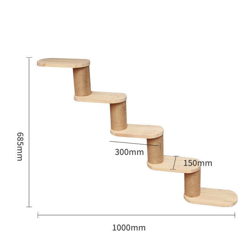 Wall Mounted Pet Climbing Ladder - Image 14