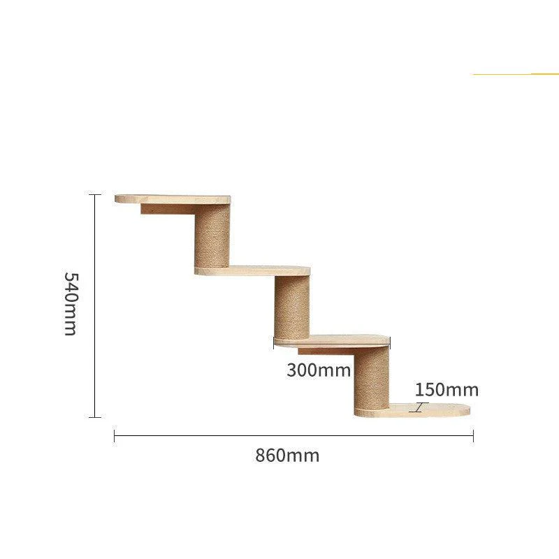 Wall Mounted Pet Climbing Ladder - Image 15