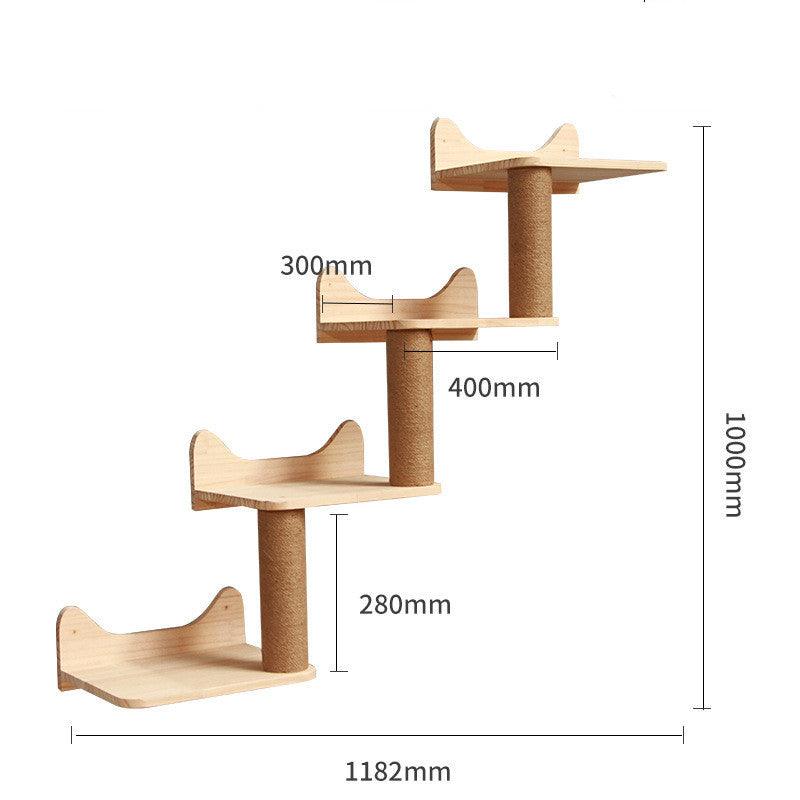 Wall Mounted Pet Climbing Ladder - Image 17