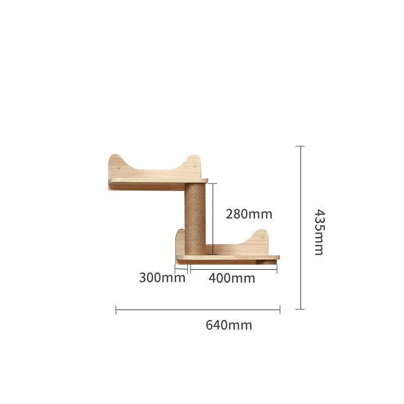 Wall Mounted Pet Climbing Ladder - Image 18
