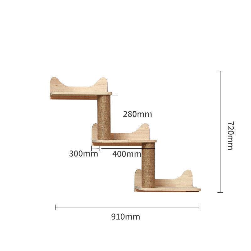 Wall Mounted Pet Climbing Ladder - Image 19