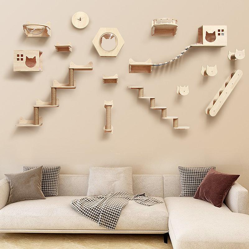 Wall Mounted Pet Climbing Ladder - Image 2