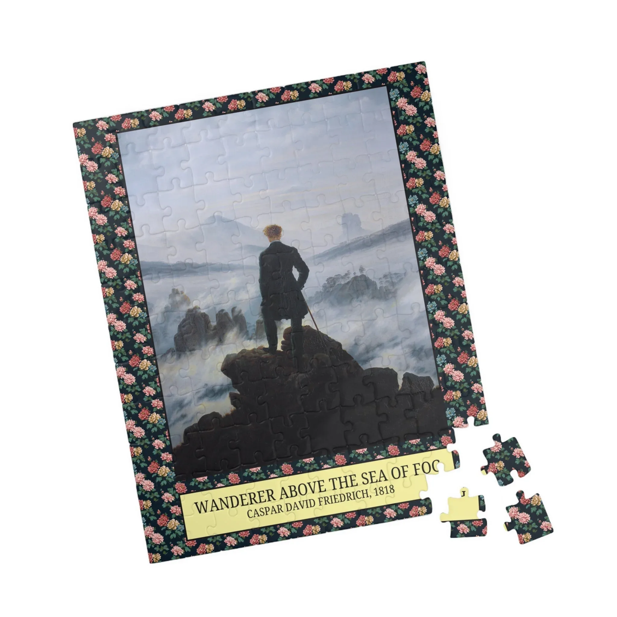 Wanderer Above the Sea of Fog by Caspar David Friedrich - Image 5
