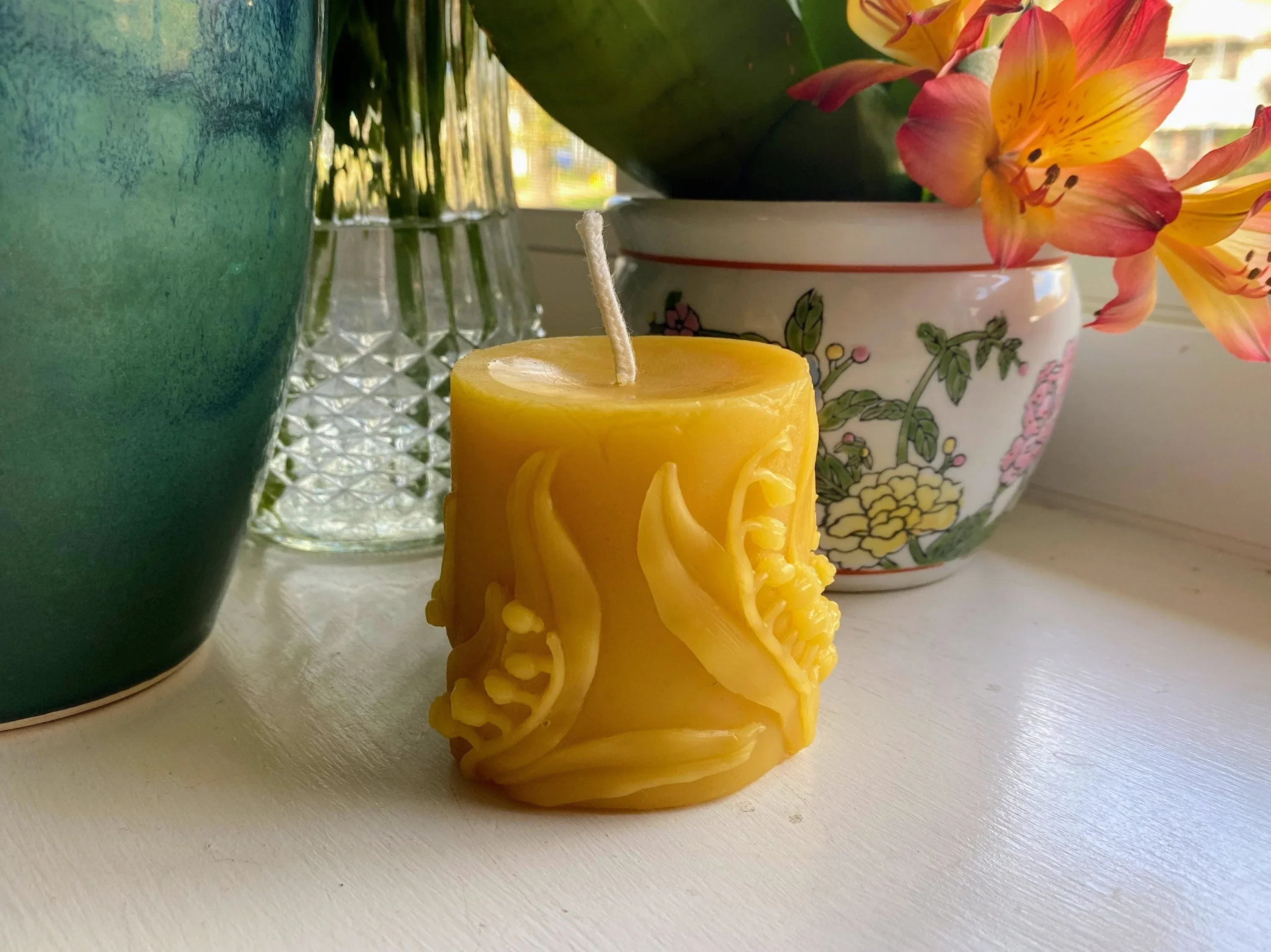 Wandering Lily Beeswax Candles - Image 3