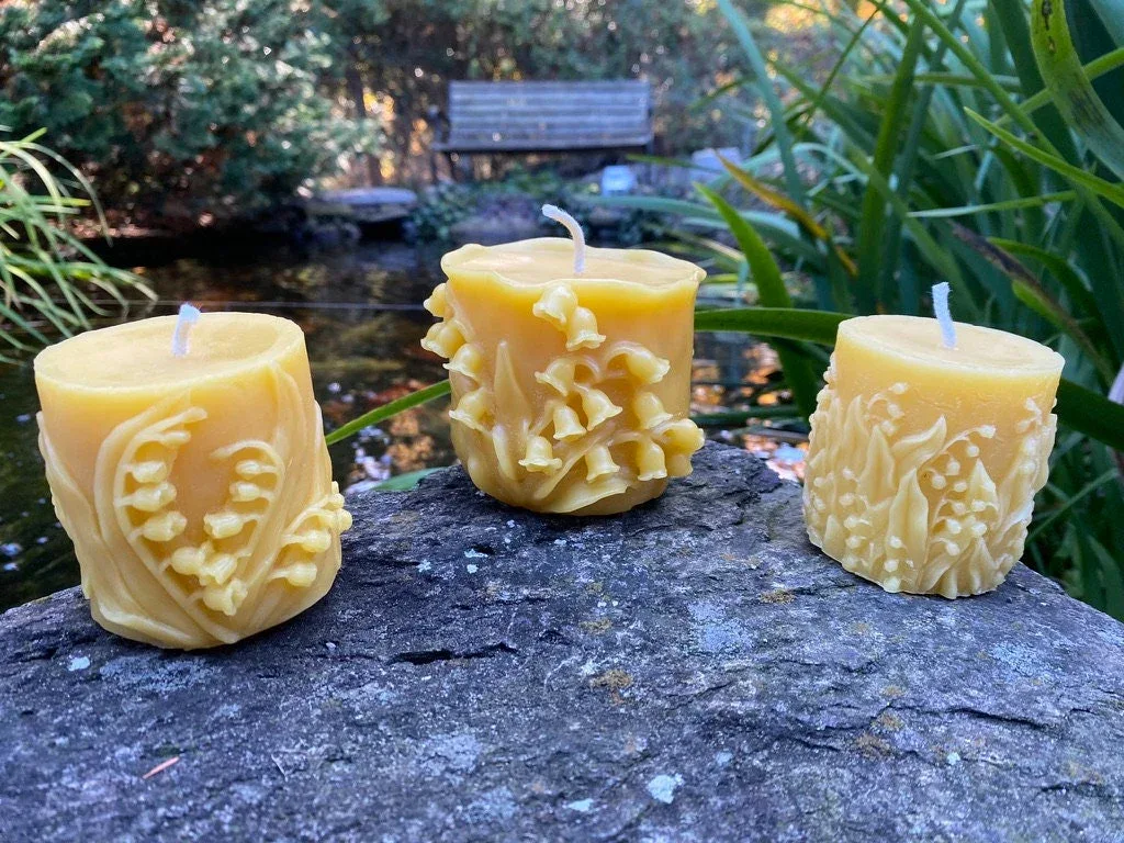 Wandering Lily Beeswax Candles - Image 5