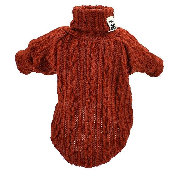 Warm Dog Turtleneck Sweater - Image 12
