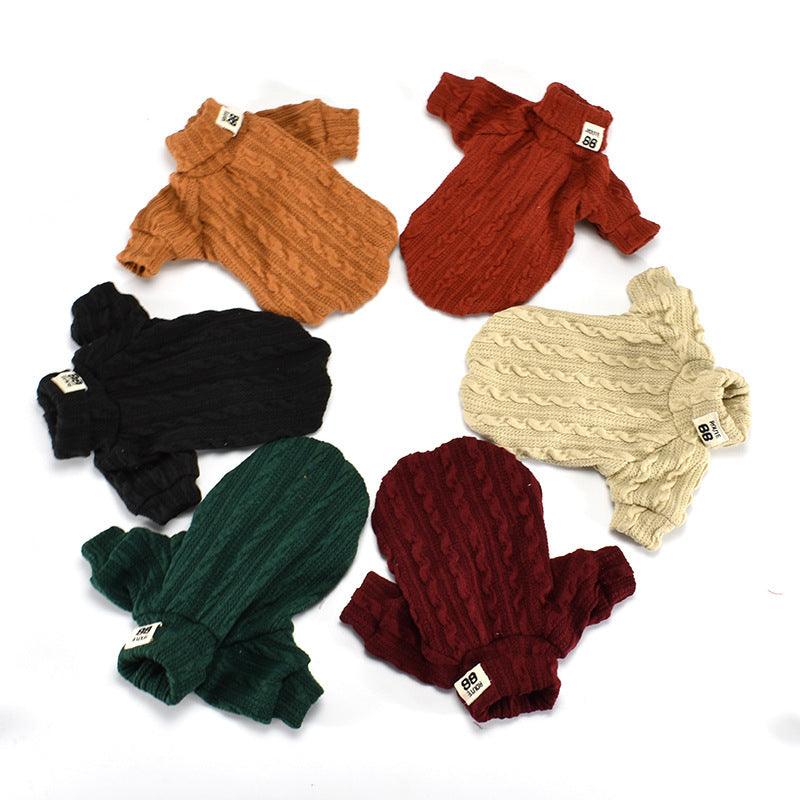 Warm Dog Turtleneck Sweater - Image 3