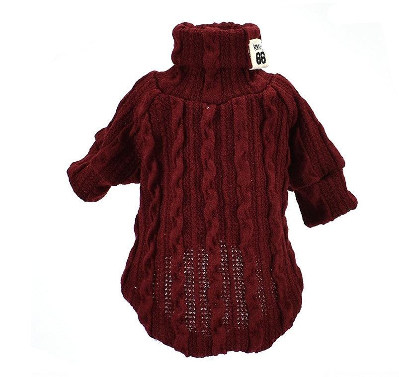 Warm Dog Turtleneck Sweater - Image 5