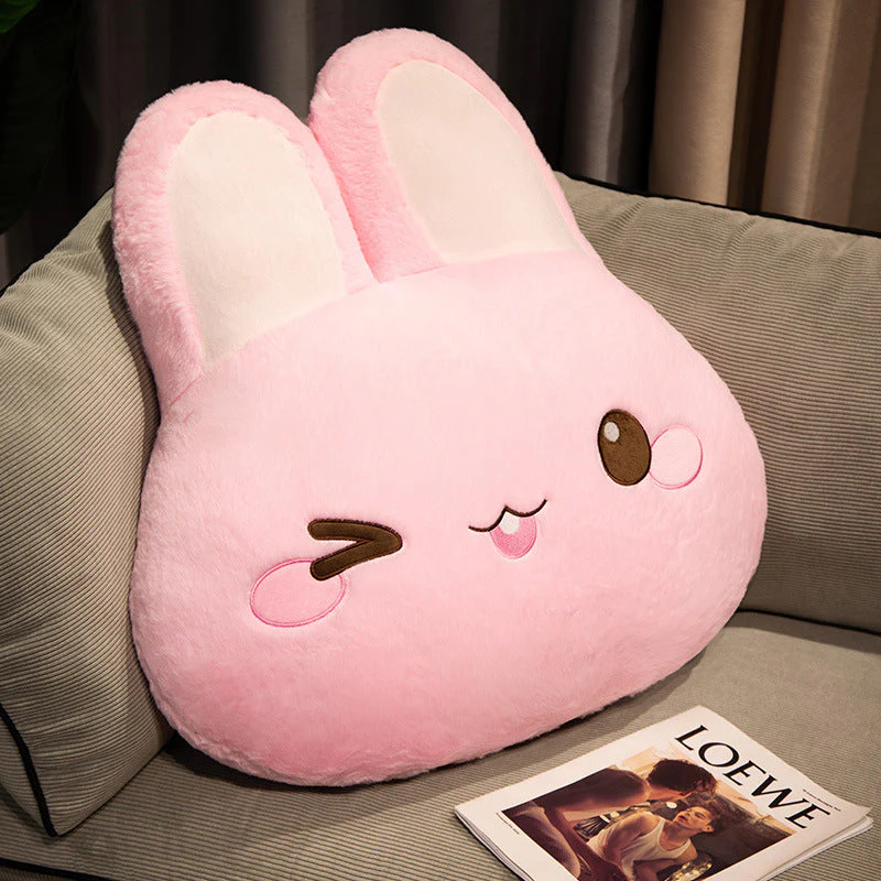 Warm Hand Rabbit Pillow Plush Toy - Image 4