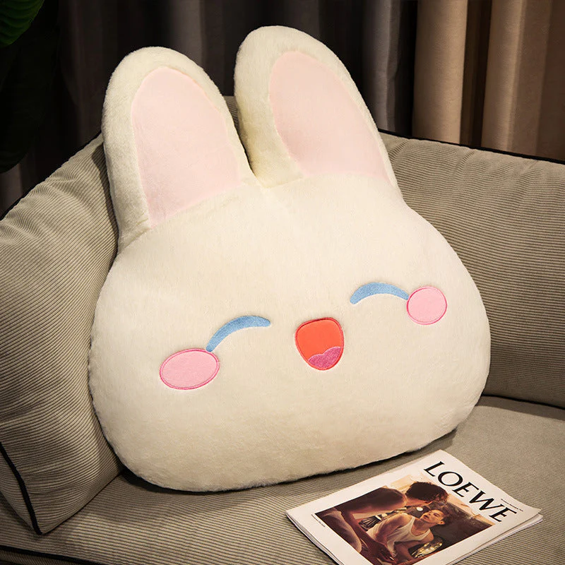Warm Hand Rabbit Pillow Plush Toy - Image 6