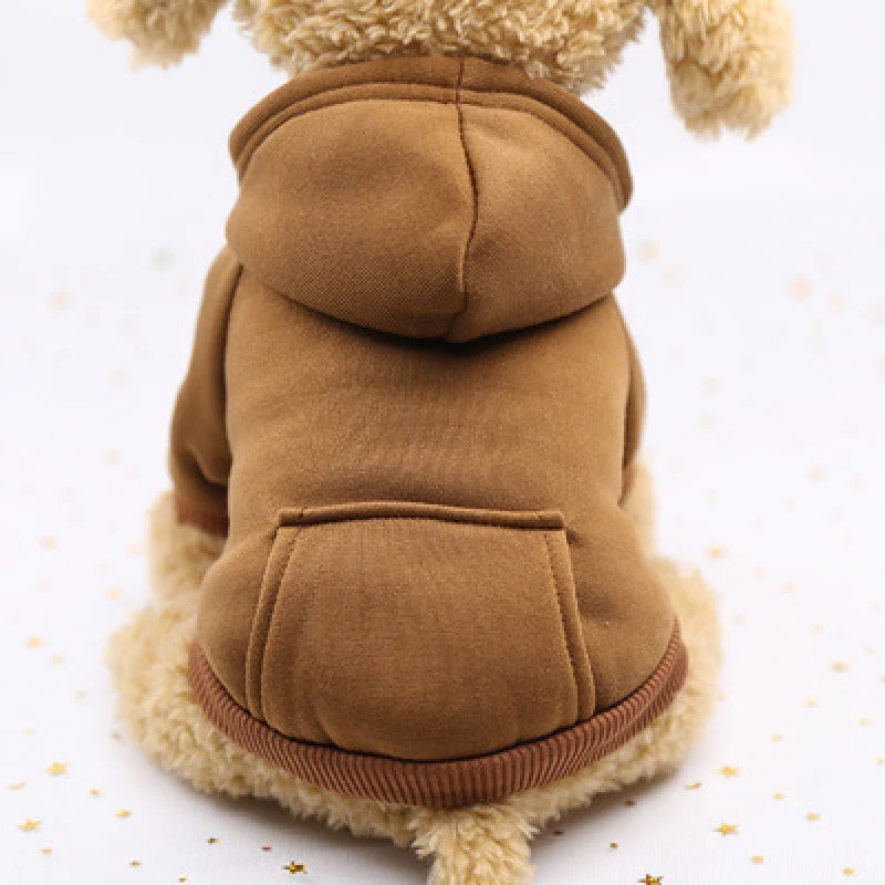Warm Hooded Pet Winter Coat - Image 2