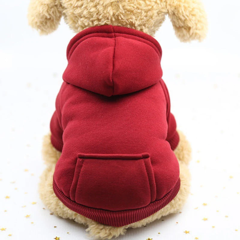 Warm Hooded Pet Winter Coat - Image 7