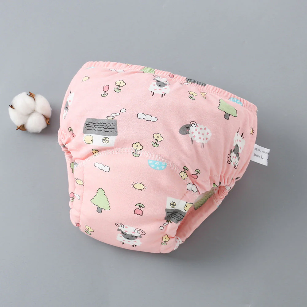 Washable 6-layer Breathable Gauze Baby Diaper Cover - Image 12