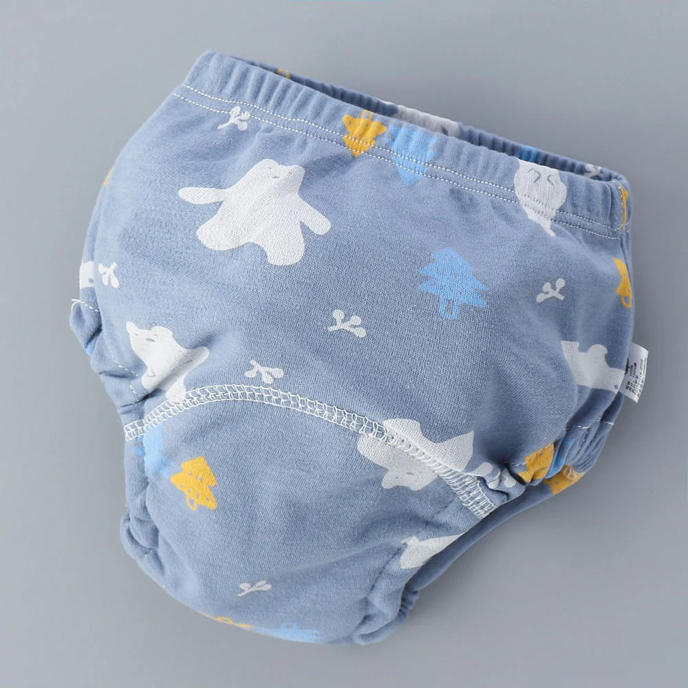Washable 6-layer Breathable Gauze Baby Diaper Cover - Image 4