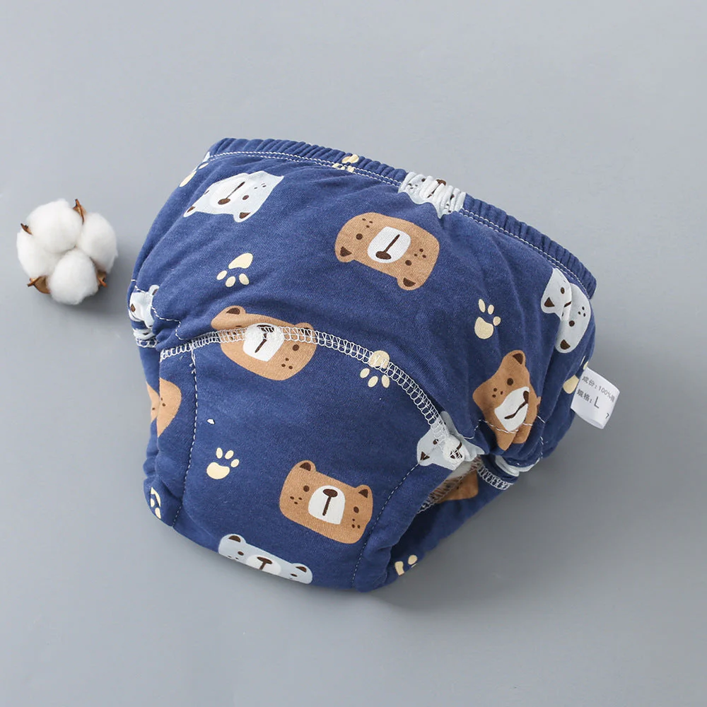 Washable 6-layer Breathable Gauze Baby Diaper Cover - Image 5