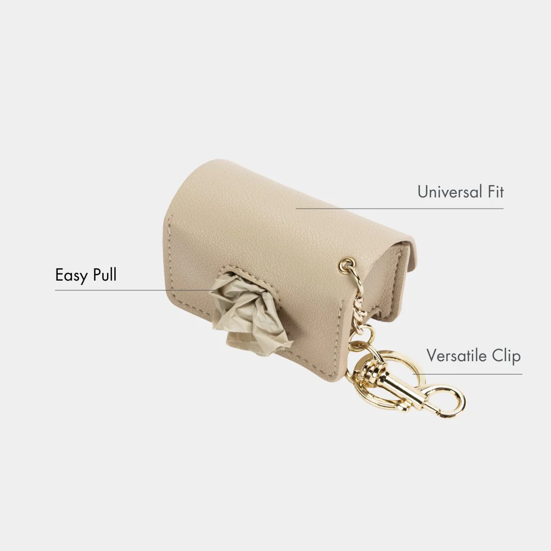 Waste Bag Holder - Vegan Leather - Bag Dispenser - Image 2
